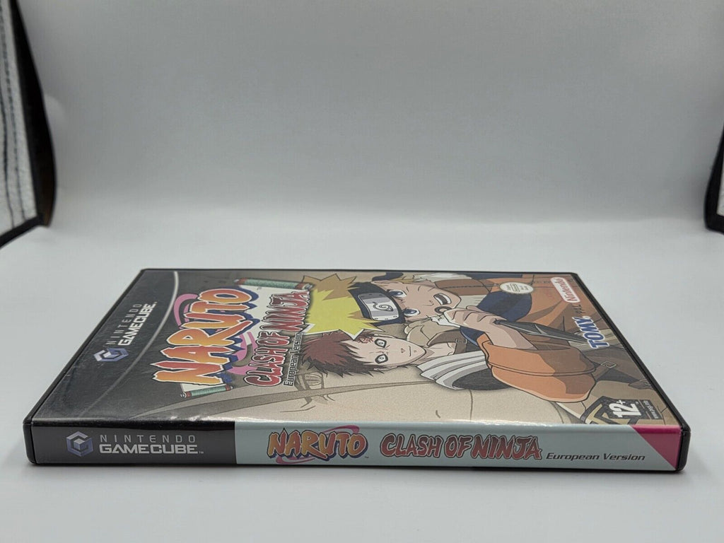 Nintendo GameCube Naruto Clash of Ninja mit OVP und Anleitung FRA - T-Retro-Games 