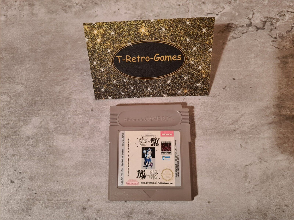 Nintendo Gameboy Classic Spiel Spy VS Spy Modul EUR - T-Retro-Games 