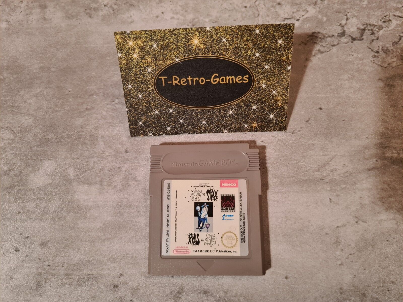 Nintendo Gameboy Classic Spiel Spy VS Spy Modul EUR - T-Retro-Games 