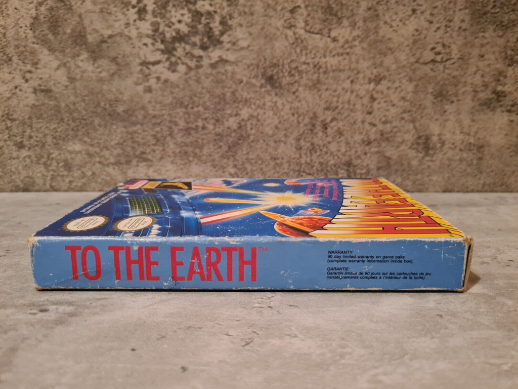NES To The Earth mit OVP und Anleitung FRA - T-Retro-Games 