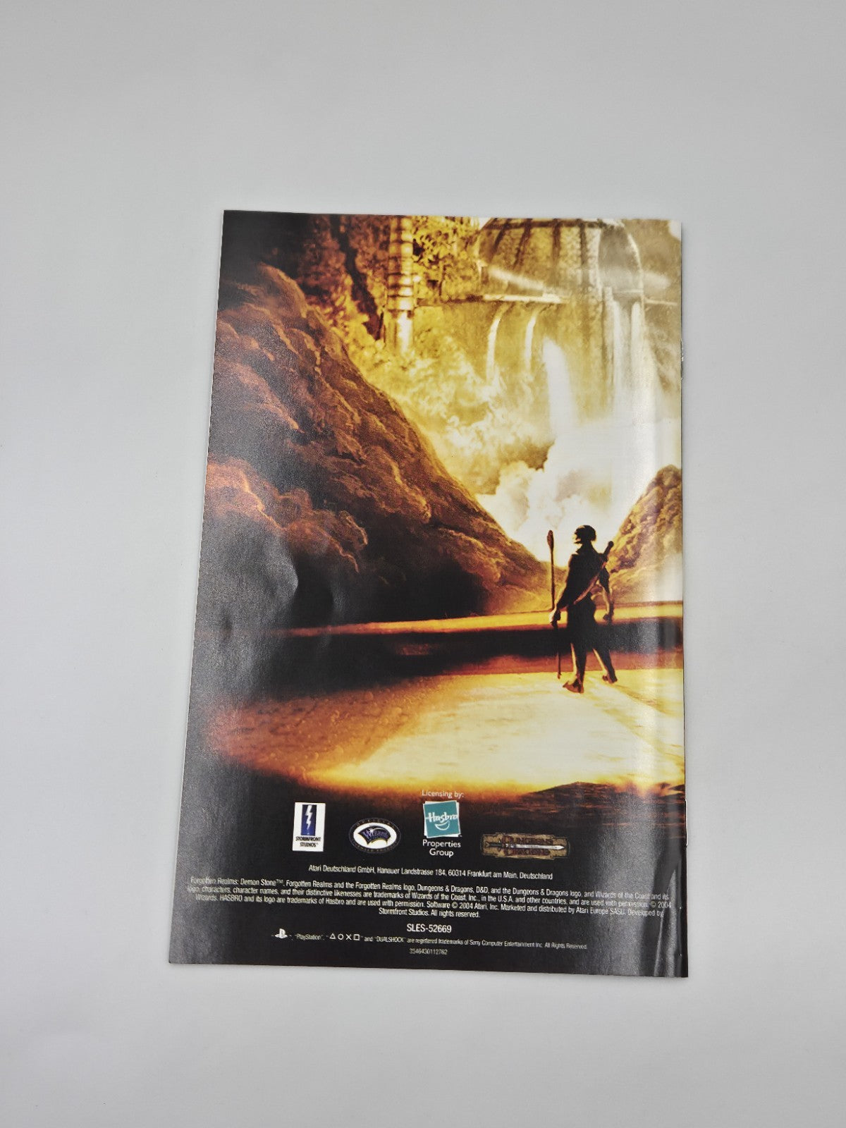 PS2 Playstation 2 Forgotten Realms Demon Stone mit OVP und Anleitung + Deutsch