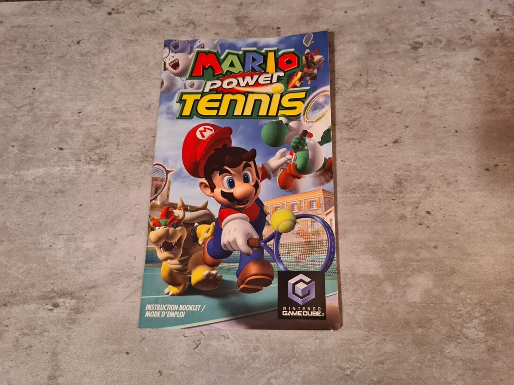 Nintendo GameCube Mario Power Tennis mit OVP und Anleitung USA NTSC - T-Retro-Games 