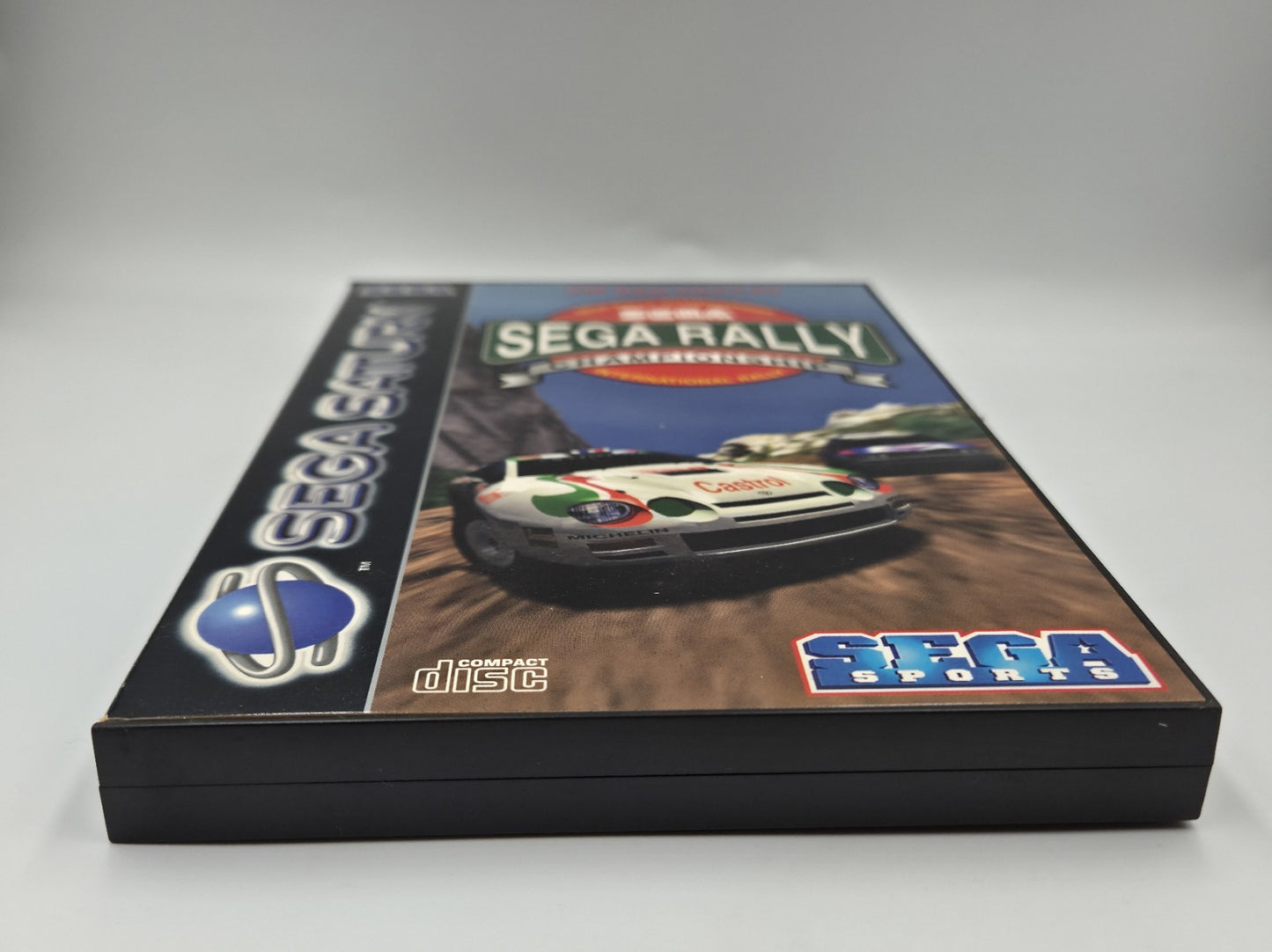 Sega Saturn Spiel Sega Rally Championship mit OVP und Anleitung Multi Language 