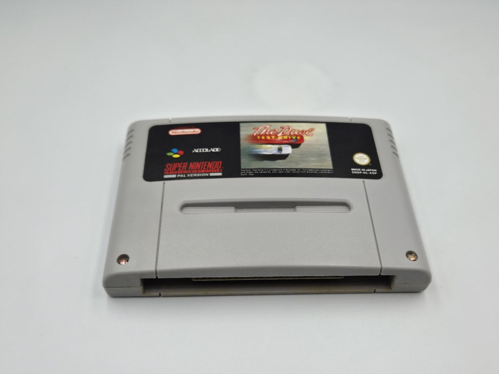 SNES Super Nintendo The Duel Test Drive II mit OVP und Anleitung ESP
