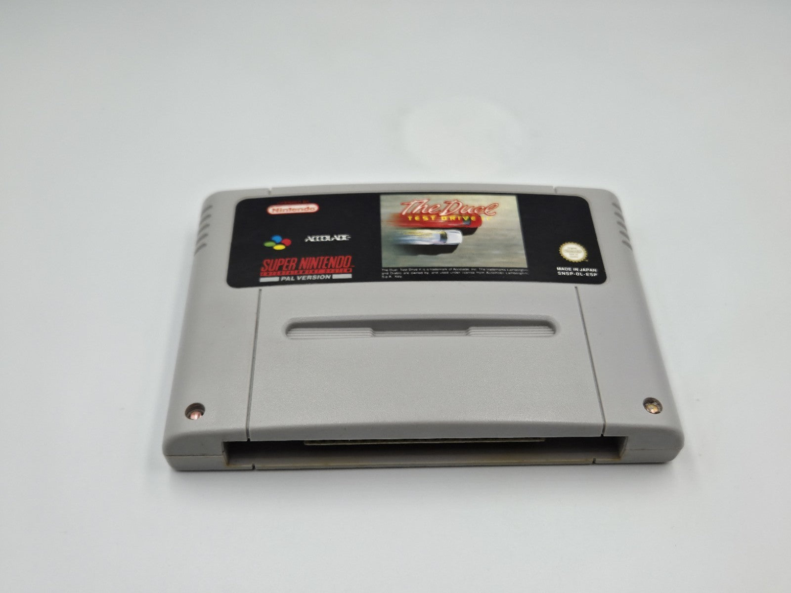SNES Super Nintendo The Duel Test Drive II mit OVP und Anleitung ESP