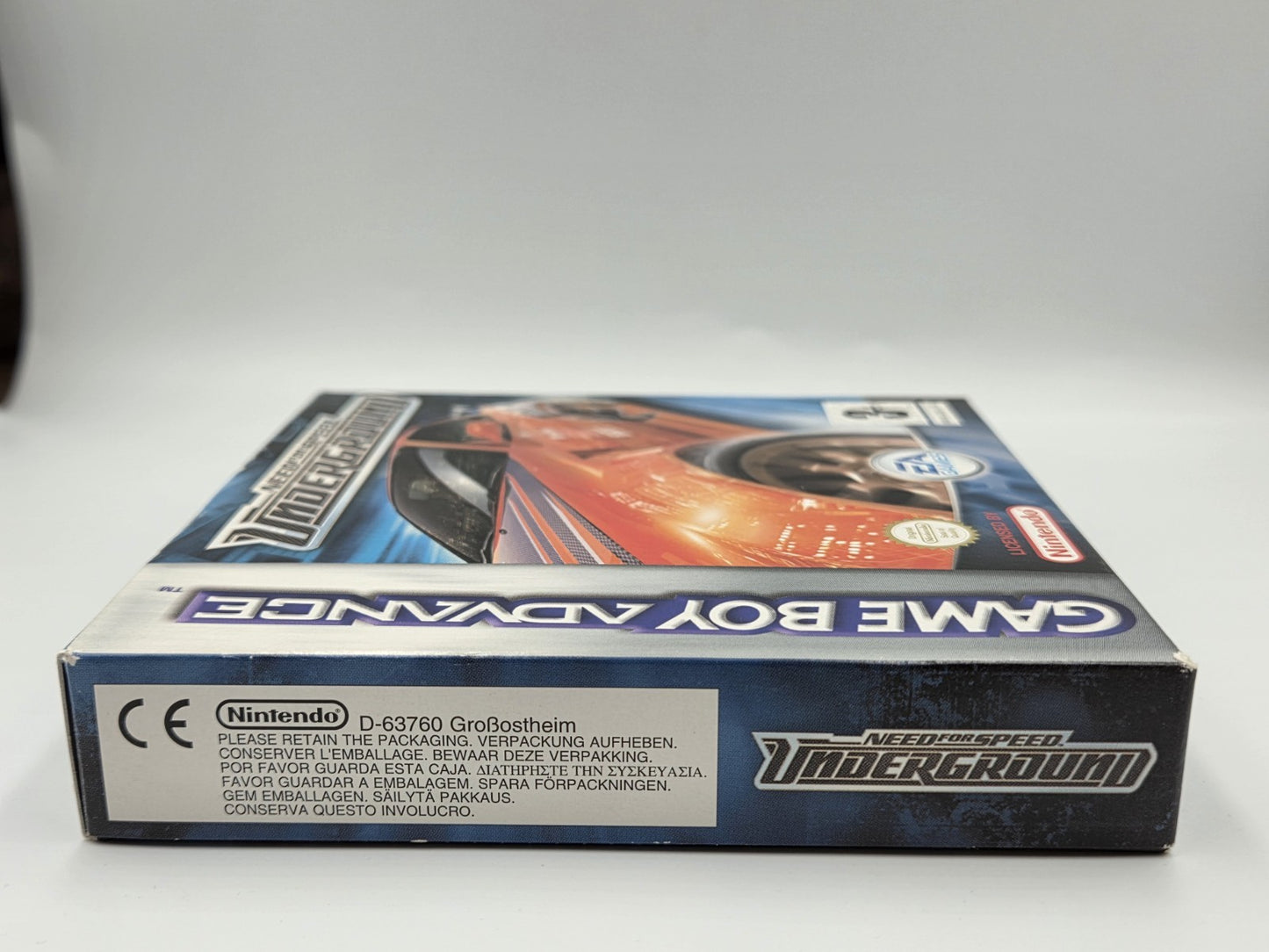 Nintendo Game Boy Advance Need For Speed Underground mit OVP und Anleitung EUR
