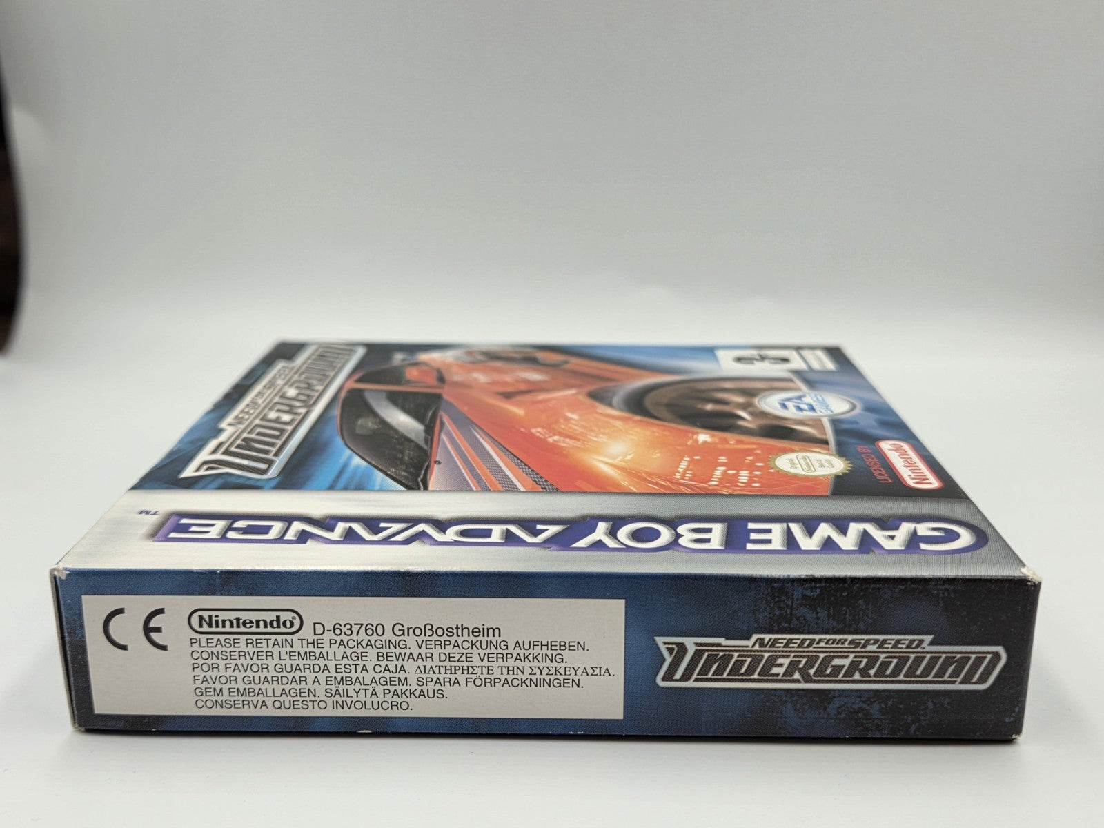 Nintendo Game Boy Advance Need For Speed Underground mit OVP und Anleitung EUR