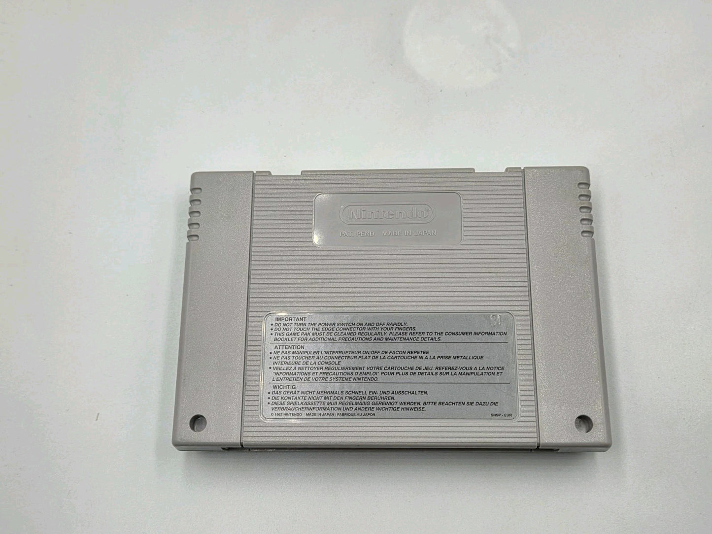 SNES Super Nintendo Rise of The Robots mit OVP und Anleitung EUR