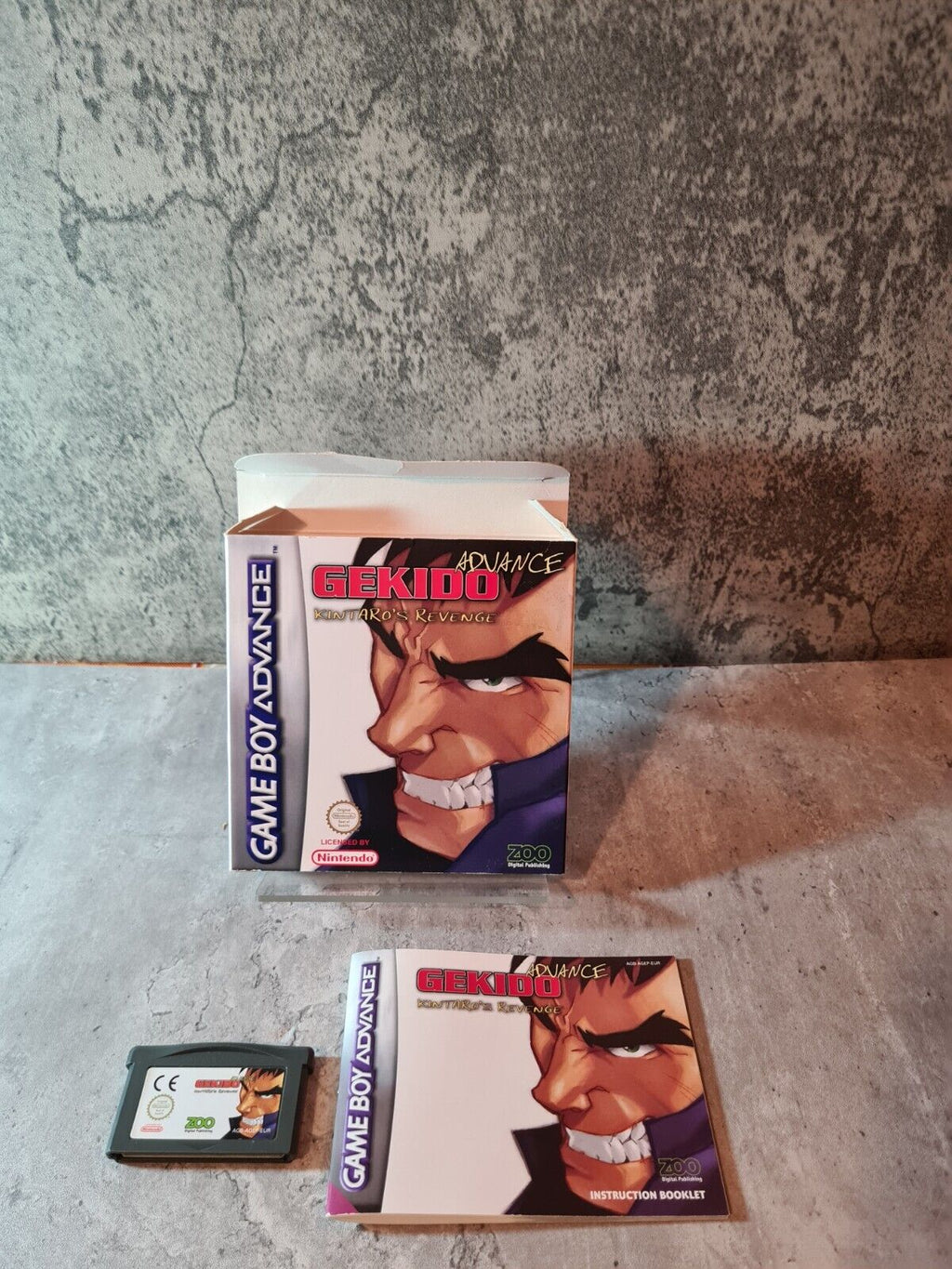 Gameboy Advance Gekido Advance Kintaro's Revenge mit OVP und Anleitung EUR - T-Retro-Games 