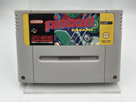 SNES Super Nintendo Pinball Dreams Modul UKV