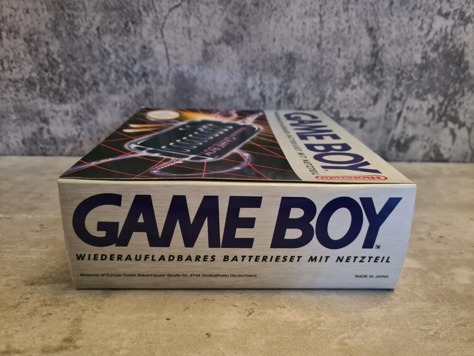 Game Boy Classic Wiederaufladbares Batterieset Leer OVP Empty Box - T-Retro-Games 