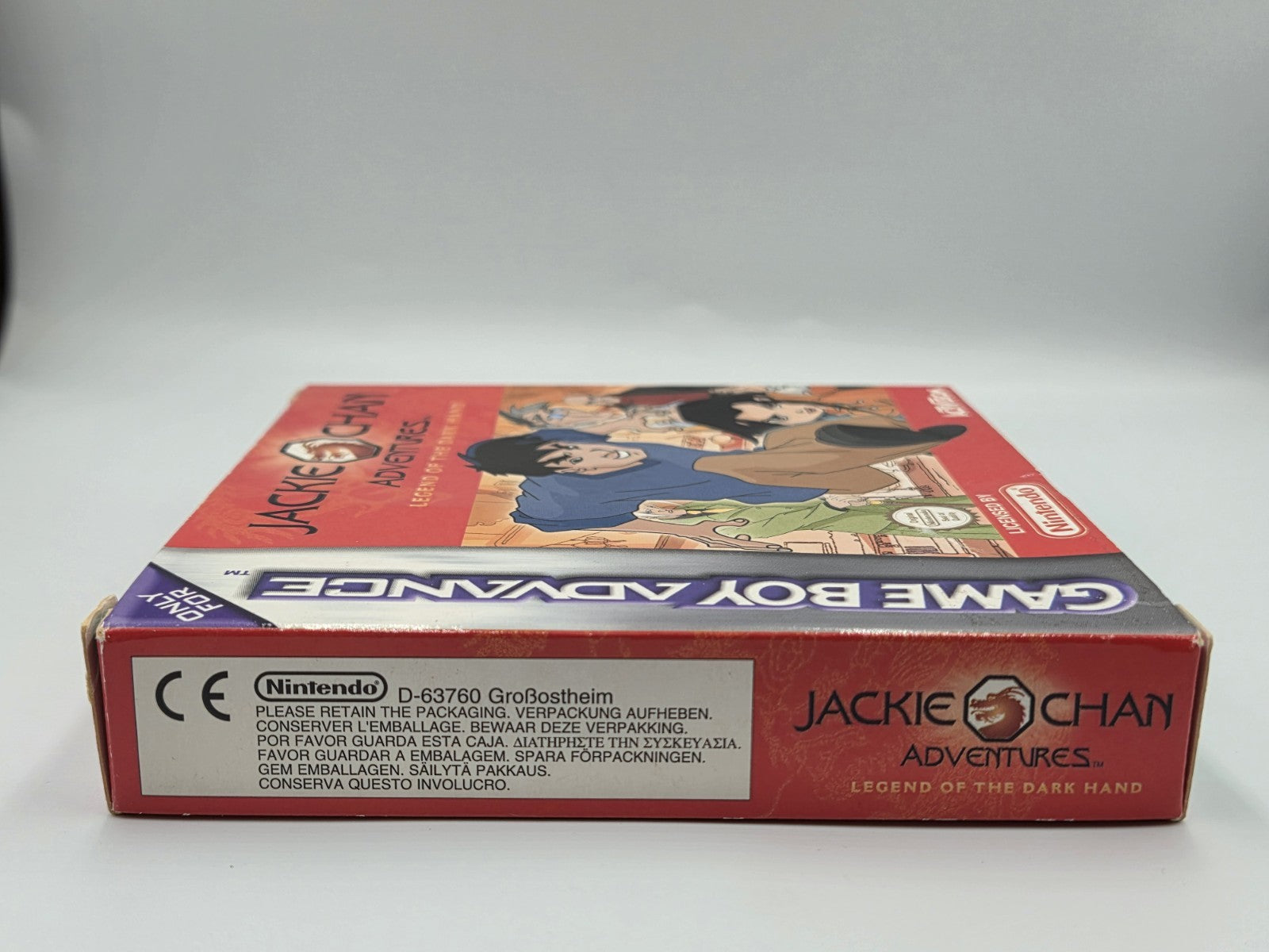 Nintendo Game Boy Advance Jackie Chan Adventures mit OVP und Anleitung UKV