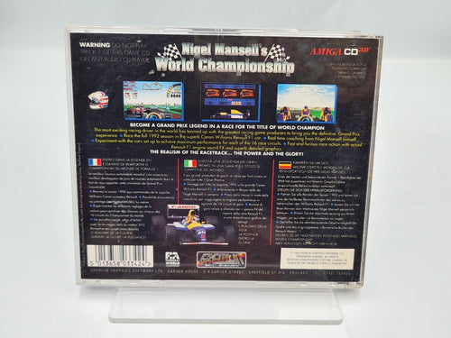 Amiga CD-32 Nigel Mansell's World Championship Multi Language - T-Retro-Games 