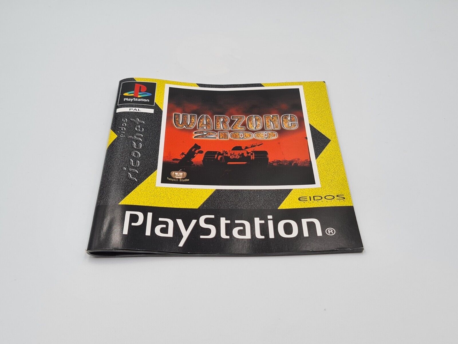 PS1 Playstation 1 Warzone 2100 mit OVP und Anleitung Deutsch - T-Retro-Games 