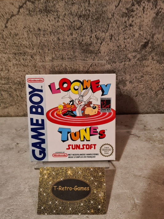 Nintendo Game Boy Classic Looney Tunes mit OVP und Anleitung EUR - T-Retro-Games 
