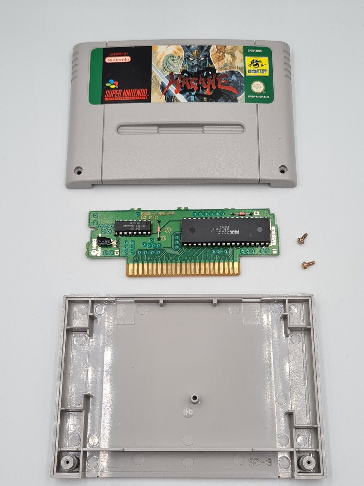 SNES Super Nintendo Hagane The Final Conflict Modul EUR - T-Retro-Games 