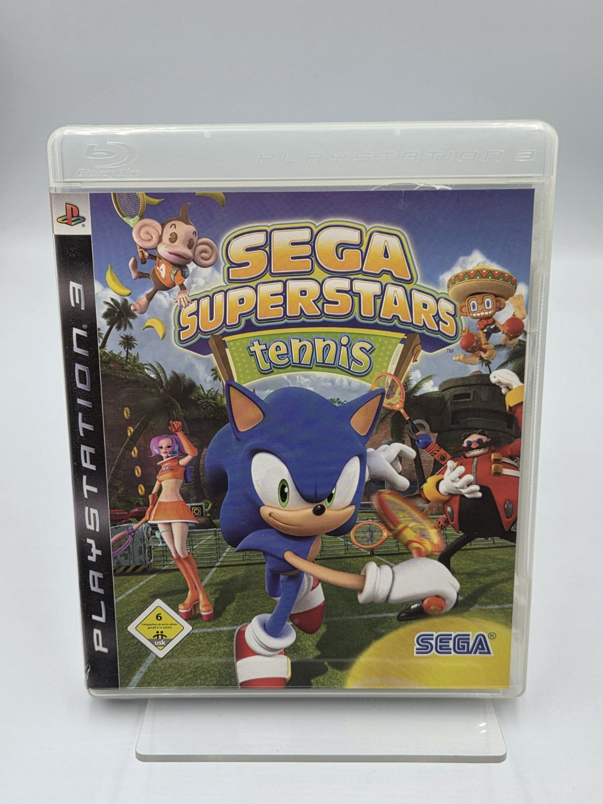 PS3 Playstation 3 Spiel Sega Superstars Tennis mit OVP und Anleitung Deutsch