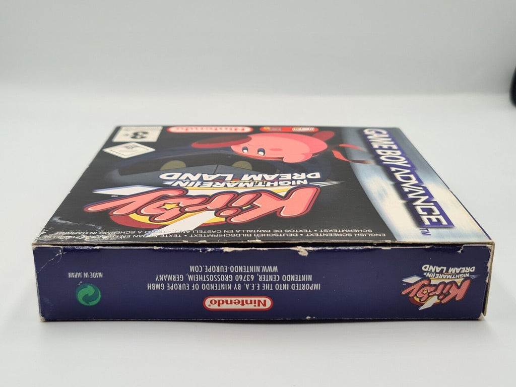 Nintendo Game Boy Advance Kirby Nightmare In Dream Land + OVP und Anleitung EUR - T-Retro-Games 
