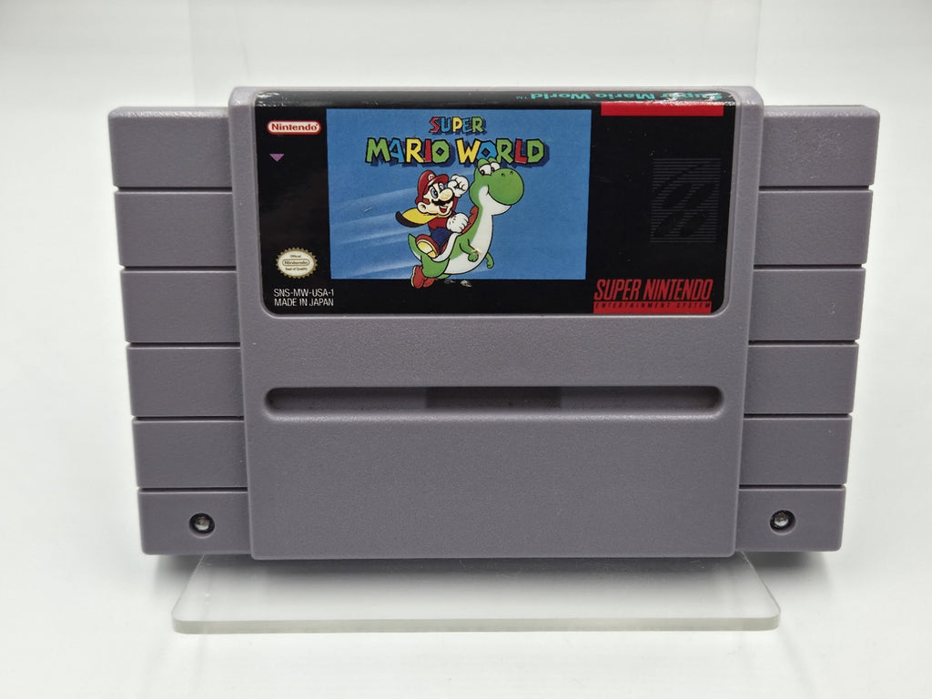 SNES Super Nintendo Spiel Super Mario World NTSC USA Modul