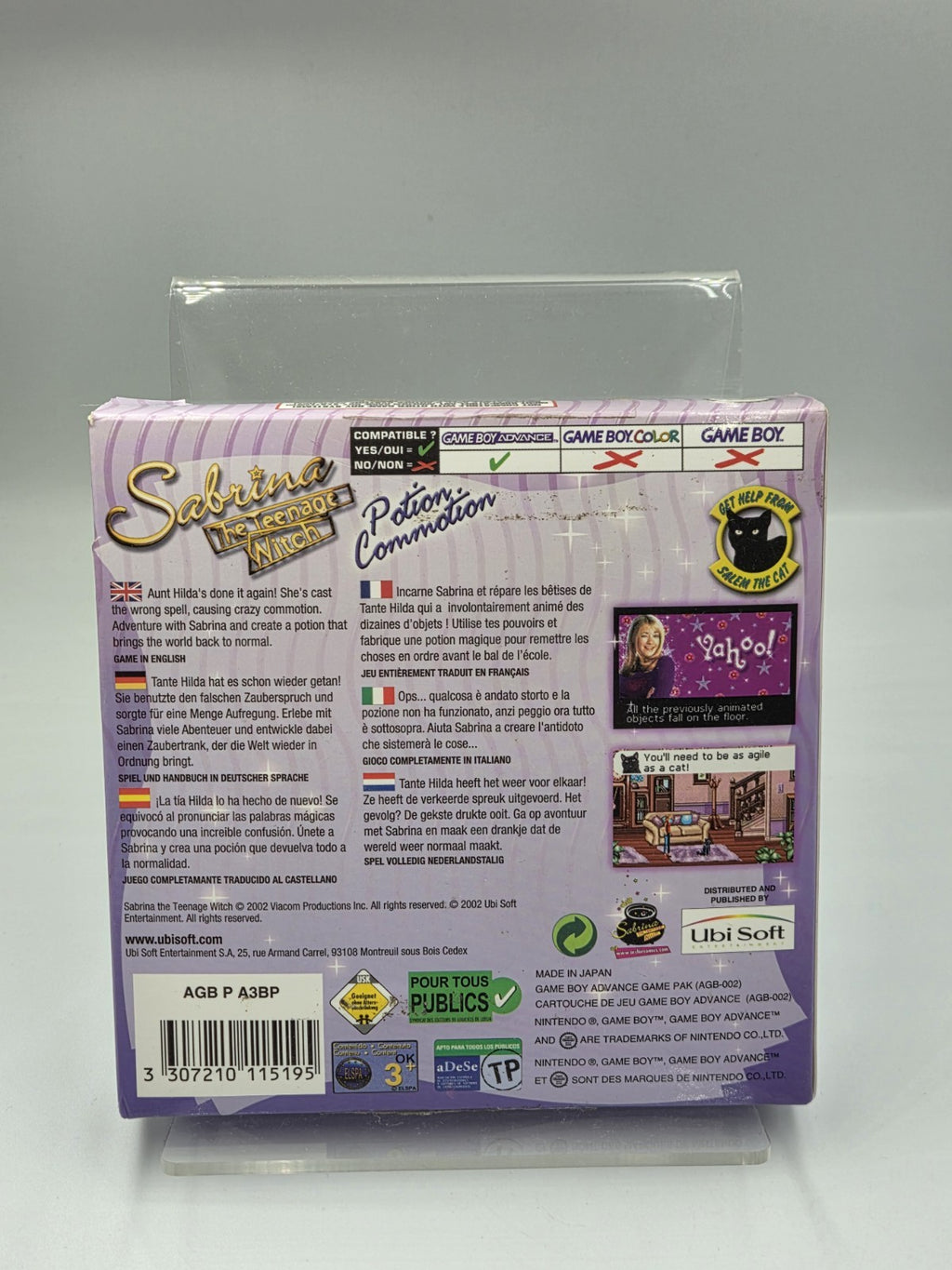 Gameboy Advance Sabrina The Teenage Witch mit OVP und Anleitung EUR