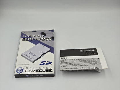 Nintendo GameCube Japan OEM SD Card DOL-019  Leer OVP Empty Box mit Anleitung