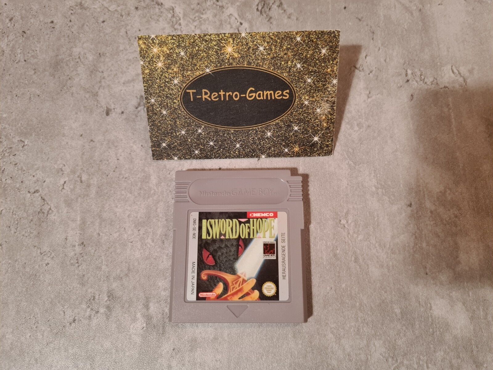 Nintendo Game Boy Classic Spiel Sword of Hope Modul NOE - T-Retro-Games 