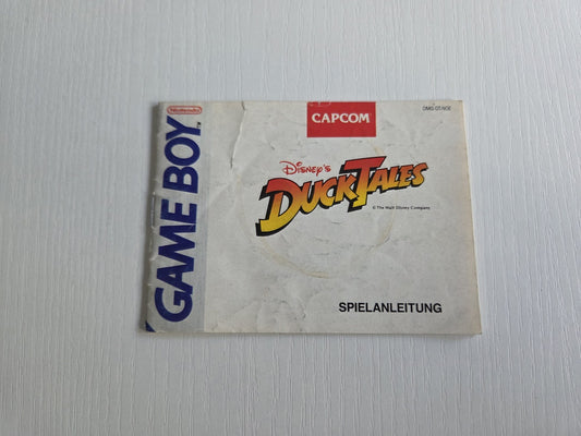 Nintendo Game Boy Classic Disney's DuckTales Spielanleitung NOE