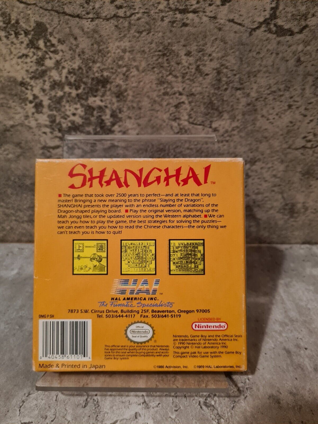 Nintendo Game Boy Classic Shanghai mit OVP und Anleitung USA - T-Retro-Games 