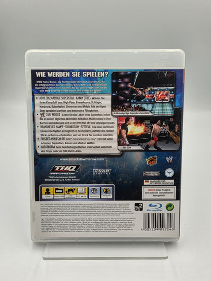 PS3 Playstation 3 WWF Smackdown vs Raw 2008 mit OVP und Anleitung Deutsch