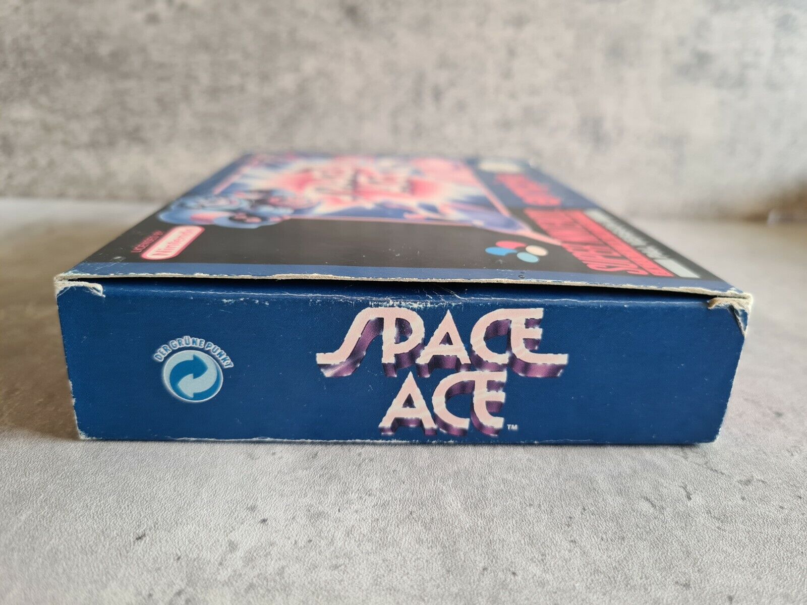 SNES Super Nintendo Space Ace mit OVP und Anleitung NOE - T-Retro-Games 
