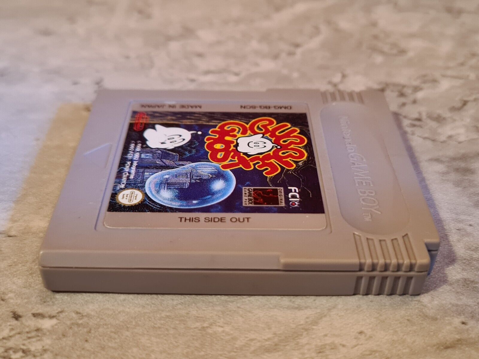 Nintendo Game Boy Classic Spiel Bubble Ghost Modul SCN - T-Retro-Games 