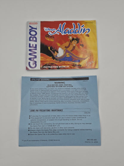 Nintendo Game Boy Classic Disney's Aladdin mit OVP und Anleitung EUR