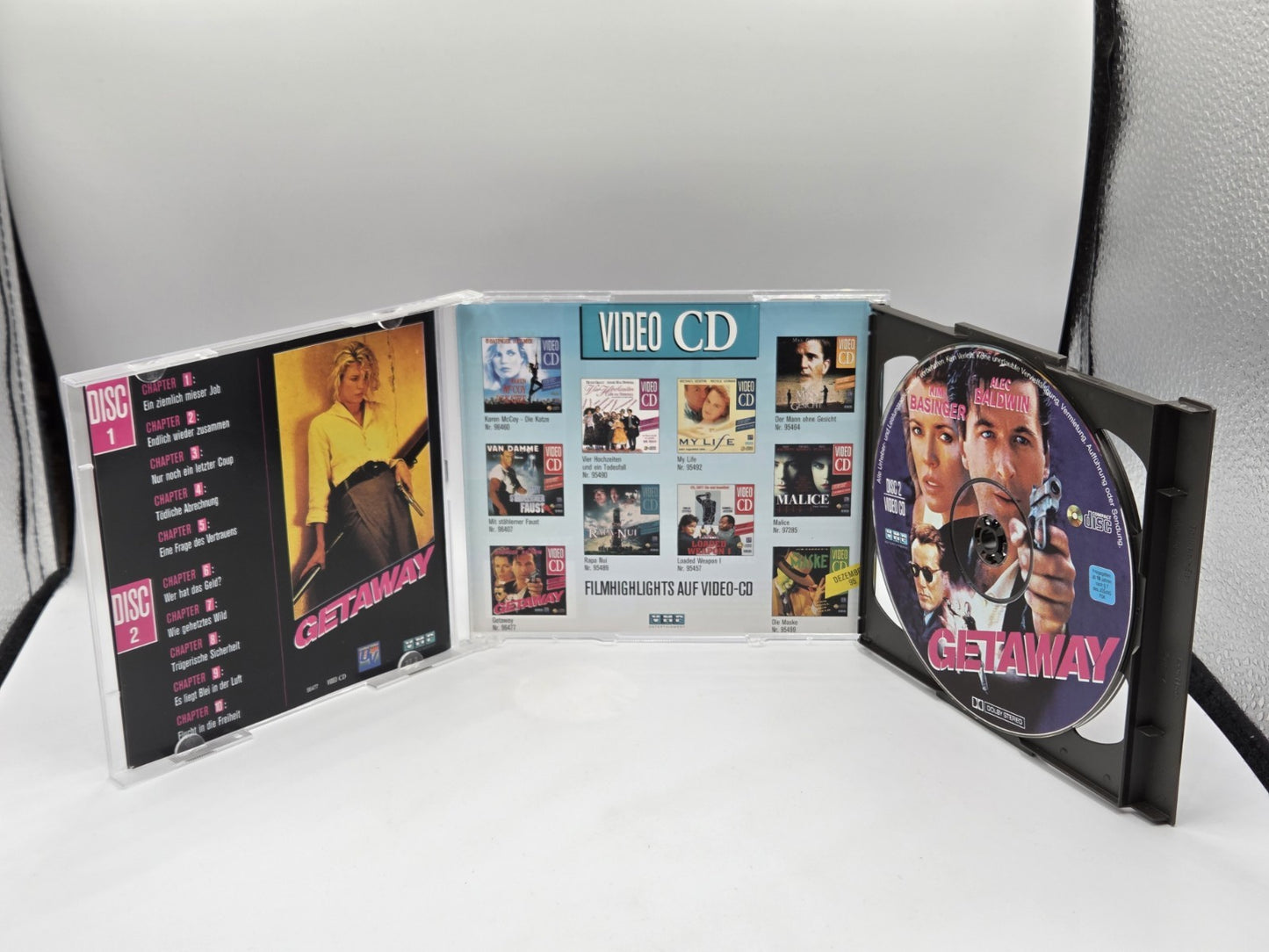 Philips CD-i Video CD Getaway 2 CDs