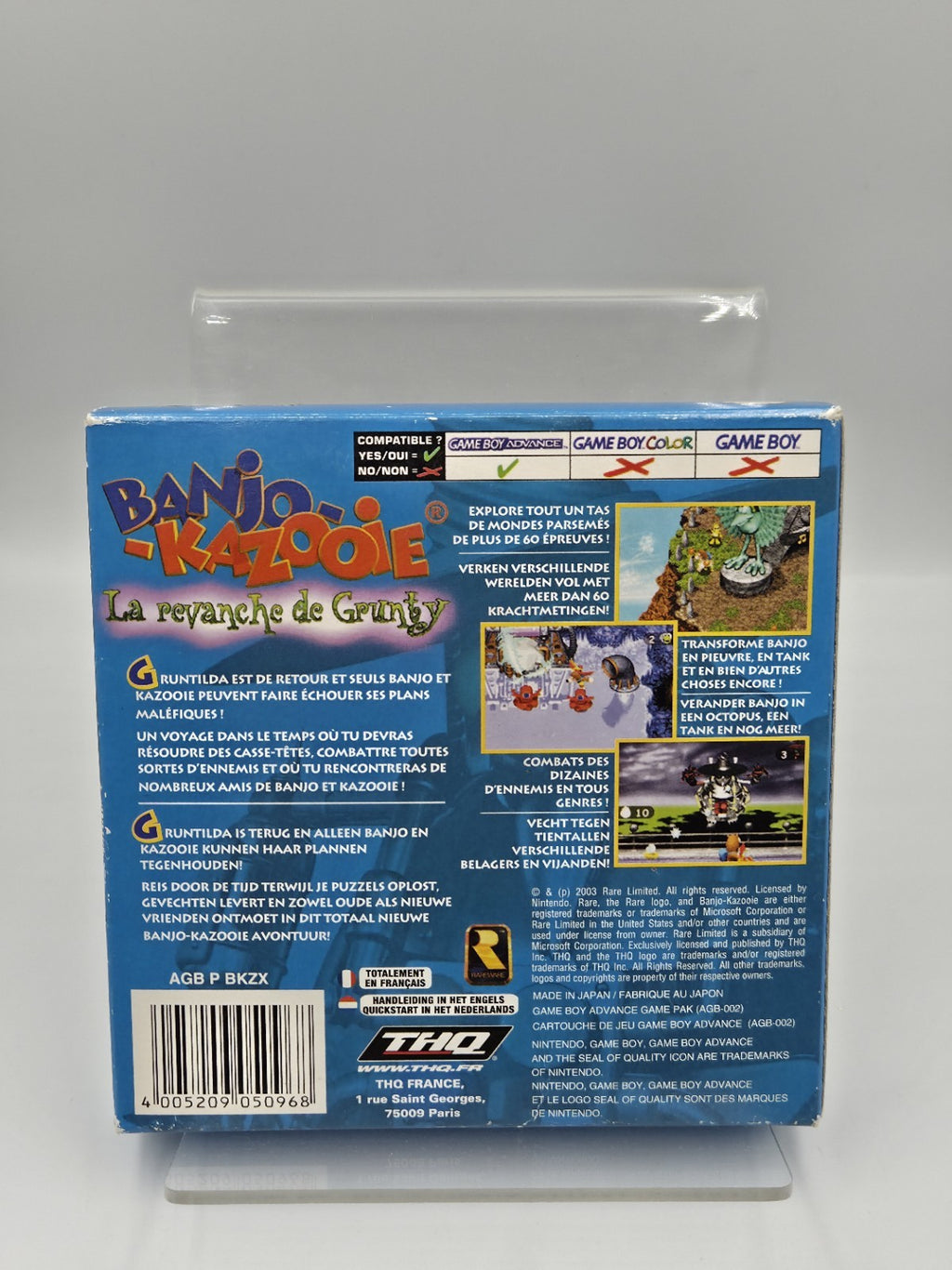 Game Boy Advance Banjo Kazooie La Revanche de Grunty mit OVP und Anleitung FAH