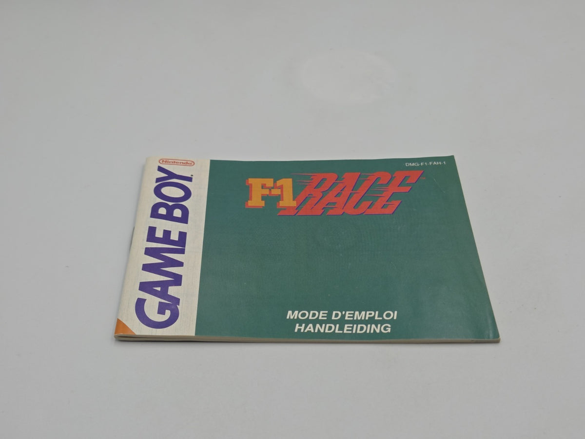 Nintendo Game Boy Classic Spiel F-1 Race mit OVP und Anleitung FAH