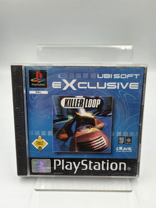 PS1 Playstation 1 Killer Loop mit OVP und Anleitung Multilingual