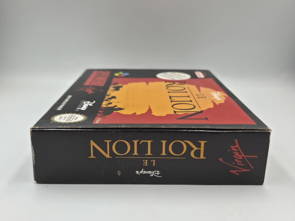 SNES Super Nintendo Disney's Le Roi Lion mit OVP und Anleitung FRA