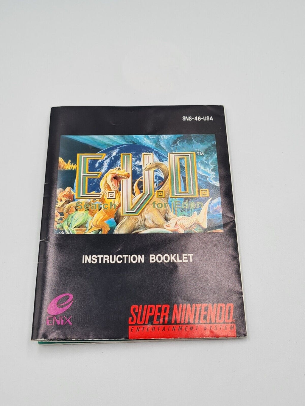 SNES Super Nintendo E.V.O. Search for Eden mit OVP und Anleitung NTSC-USA - T-Retro-Games 
