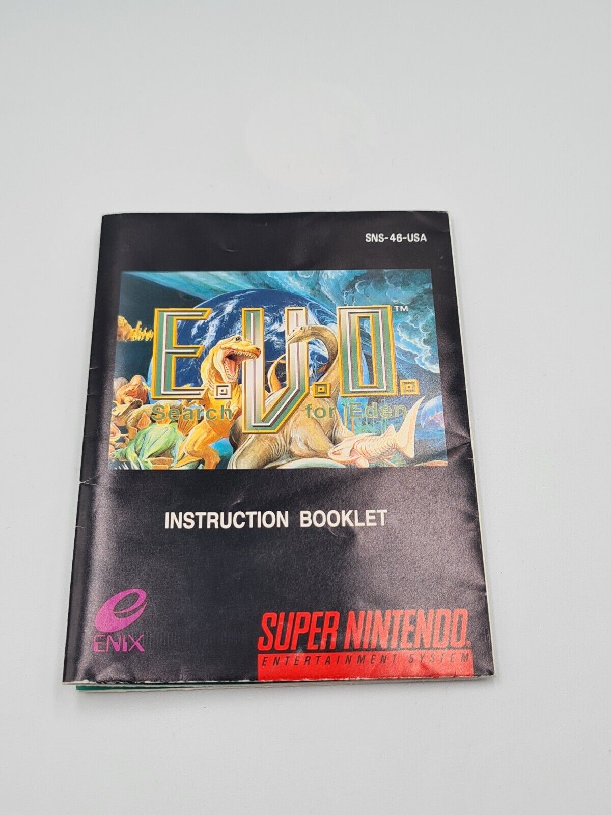 SNES Super Nintendo E.V.O. Search for Eden mit OVP und Anleitung NTSC-USA - T-Retro-Games 