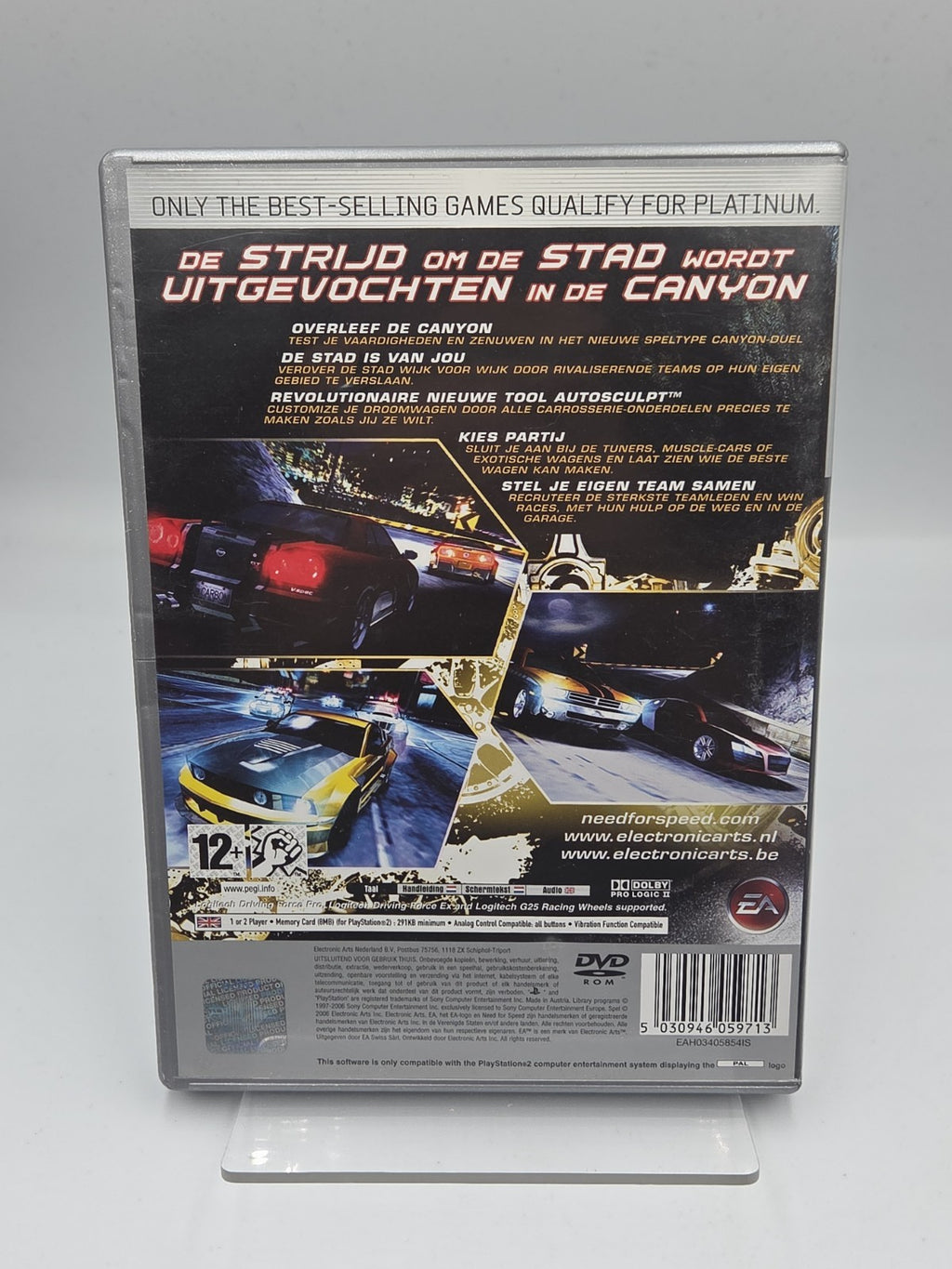 PS2 Playstation 2 Spiel Need For Speed Carbon mit OVP und Anleitung HOL