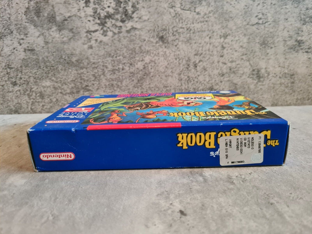 SNES Super Nintendo Disney's The Jungle Book mit OVP und Anleitung NUKV - T-Retro-Games 