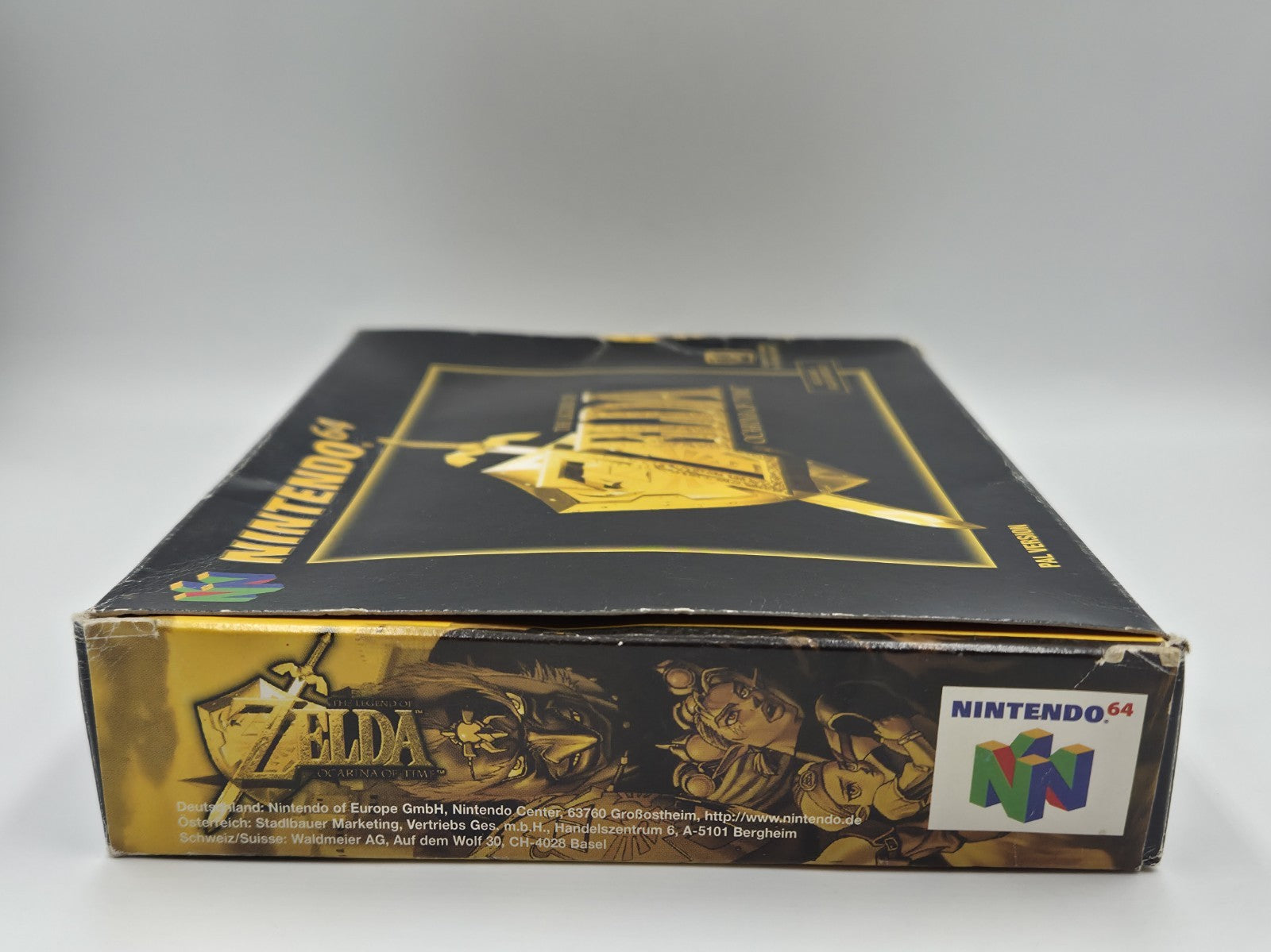 N64 Nintendo 64 The Legend of Zelda Ocarina of Time mit OVP und Anleitung EUR