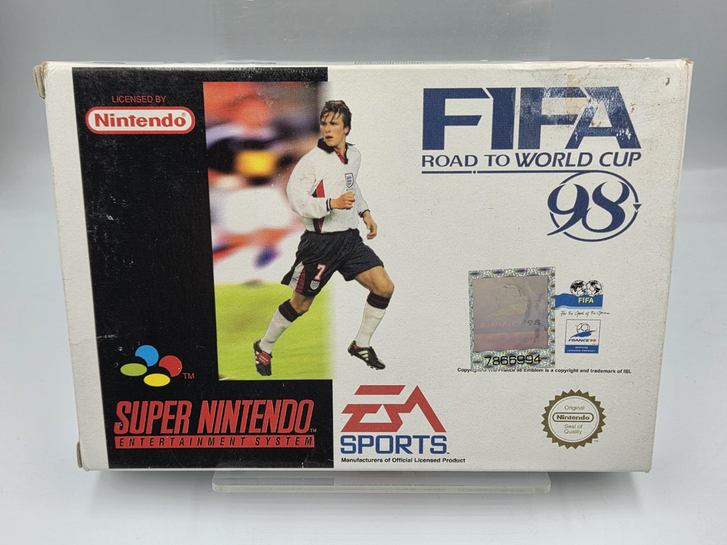 SNES Super Nintendo Fifa 98 Road to World Cup mit OVP und Anleitung EUR