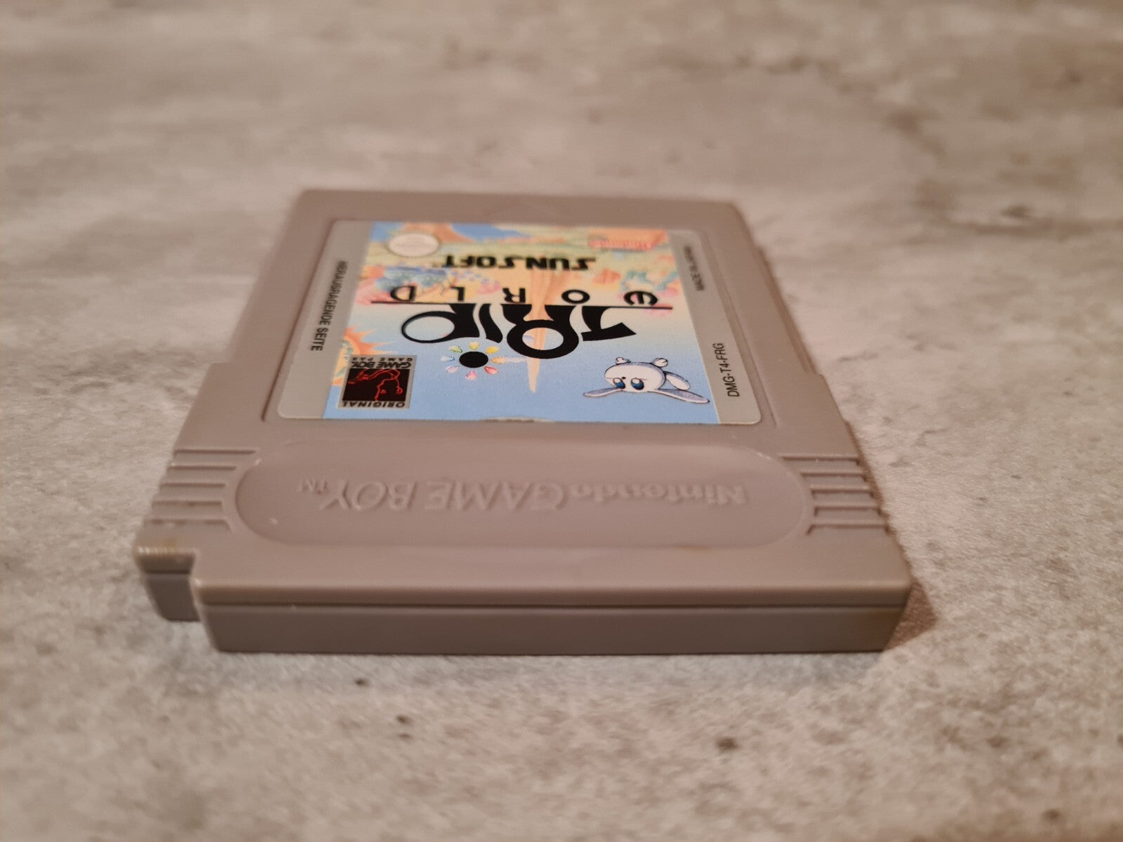 Nintendo Game Boy Classic Spiel Trip World Modul FRG