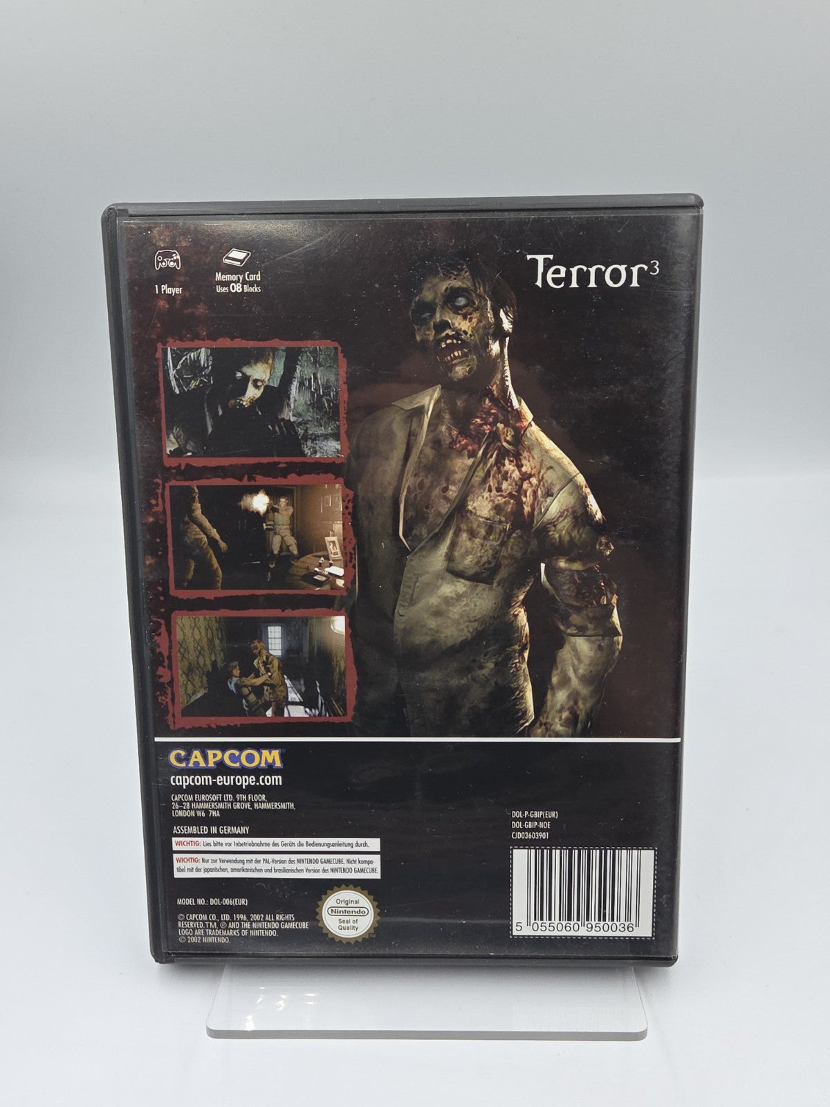 Nintendo GameCube Spiel Resident Evil mit OVP und Anleitung NOE 2 Discs