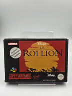 SNES Super Nintendo Disney's Le Roi Lion mit OVP und Anleitung FRA