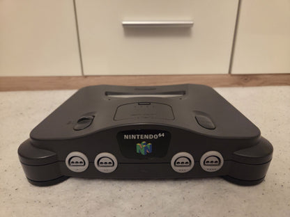 N64 Nintendo 64 Schwarz Black Konsole Console OVP 