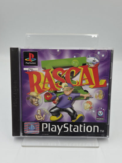 PS1 Playstation 1 Spiel Rascal mit OVP und Anleitung Multilingual