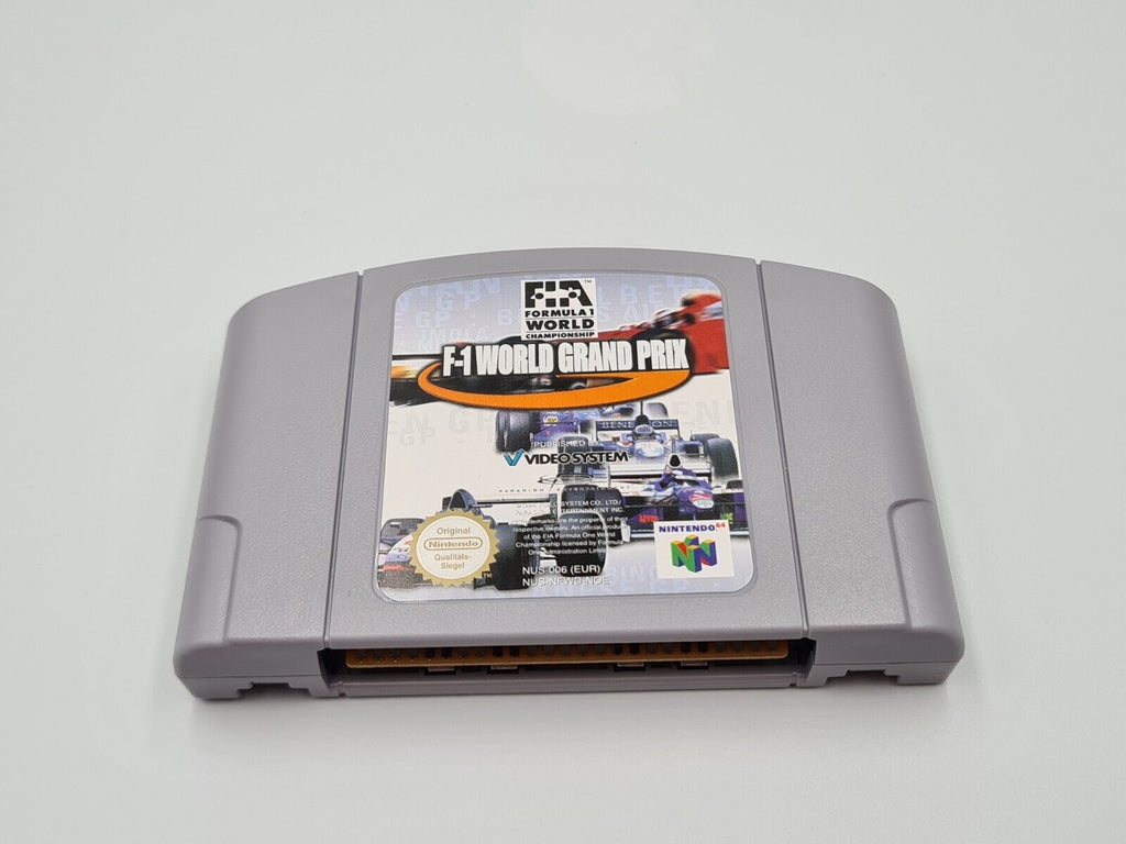 N64 Nintendo 64 F-1 World Grand Prix mit OVP und Anleitung NOE - T-Retro-Games 