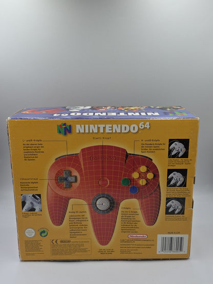 N64 Nintendo 64 Controller Joystick Rot Red OVP EUR